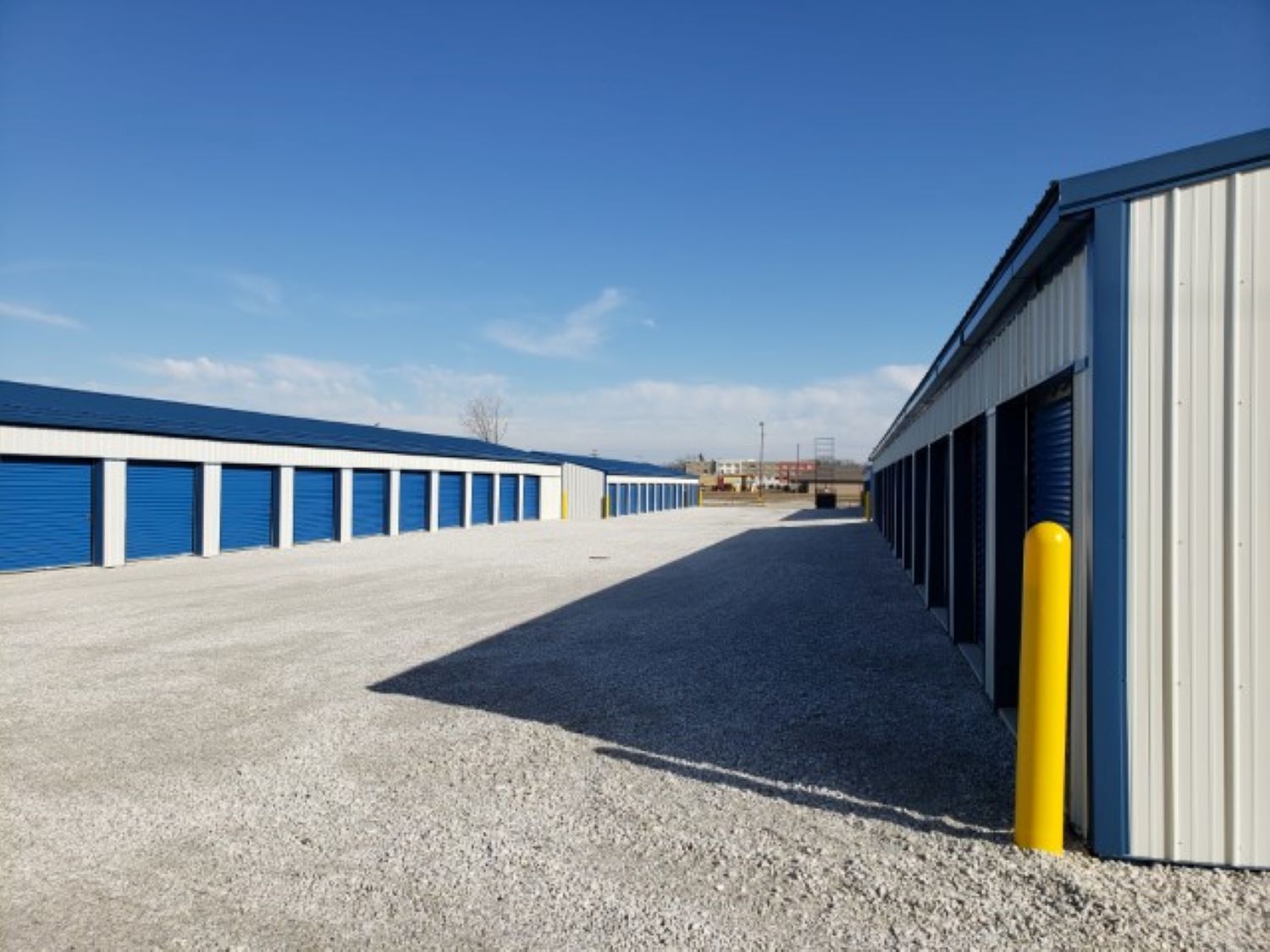 extra lighting units for raintree mini-storage in Marion, IN